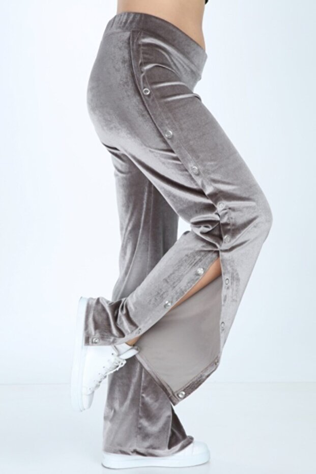 Vizon Çıtçıtlı Kadife Alt - 5