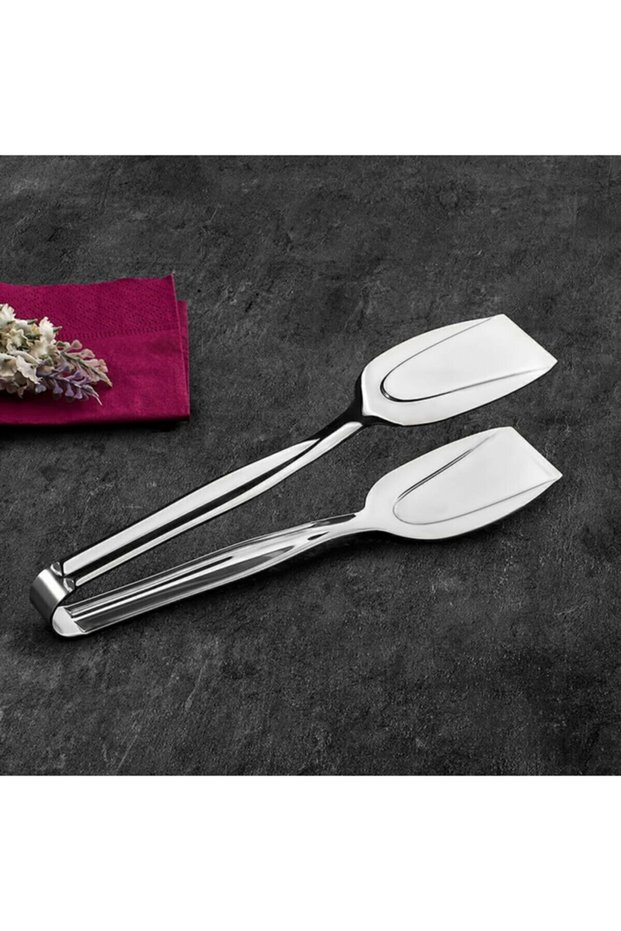 Luxury Cake Pastry Tongs Stainless Steel 21 Cm