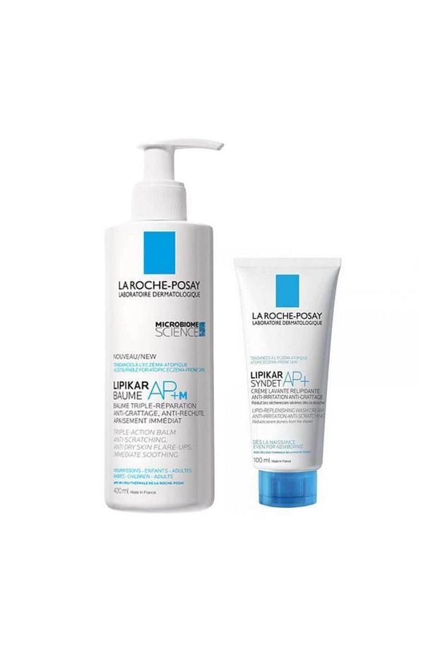 Lipikar Baume Ap+m Nemlendirici 400 Ml + Lipikar Syndet 100 Ml Temizleme Jeli Set - 3