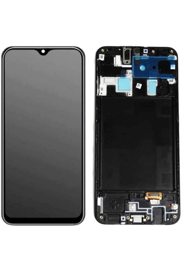 Samsung Galaxy A20 Sm-a205 Uyumlu  Lcd Ekran Dokunmatik Çıtalı - 1