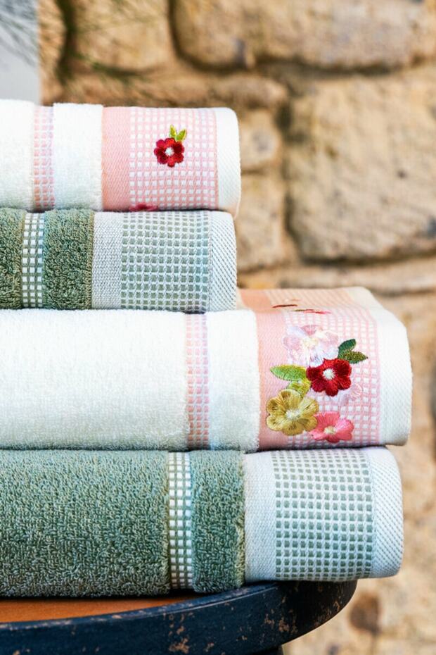 Rose Bud Havlu Set - 4