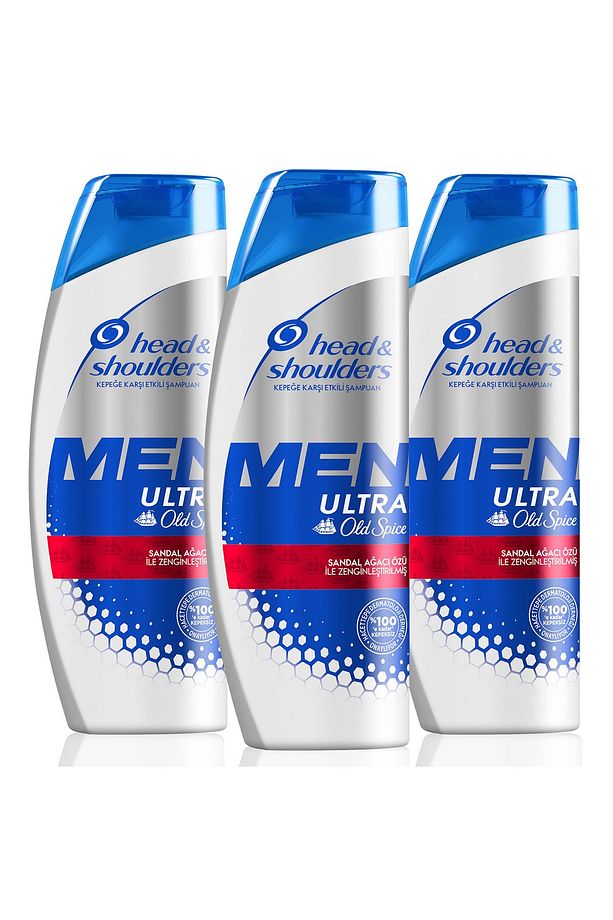 Head & Shoulders Men Ultra Erkeklere Özel Kepek Karşıtı Şampuan Old Spice 360 ml x 3 - 2