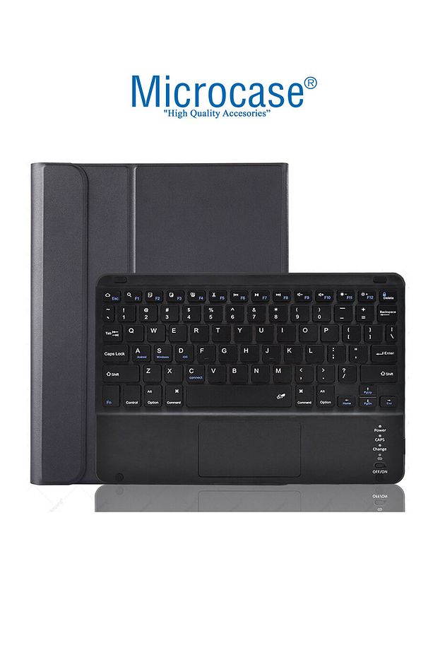 Samsung Galaxy Tab S6 Lite P610 10.4 Inc Bluetooth Klavye + Touchpad Standlı Kılıf - Bkk2 - 8