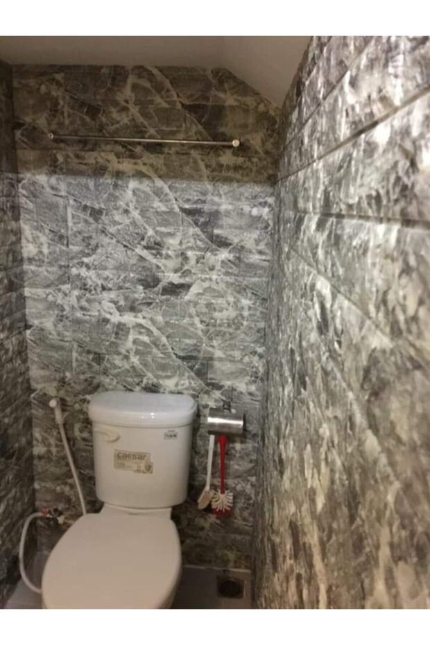 70x77cm  1 Adet Silinebilir Boyanabilir Kendinden Yapışkanlı Esnek Silinebilir Duvar Kağıdı - 3