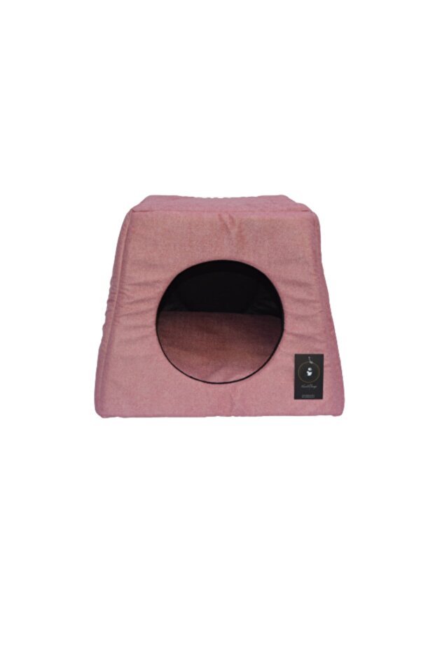 Panda Pembe Üç Fonksiyonlu Kedi Evi - 1