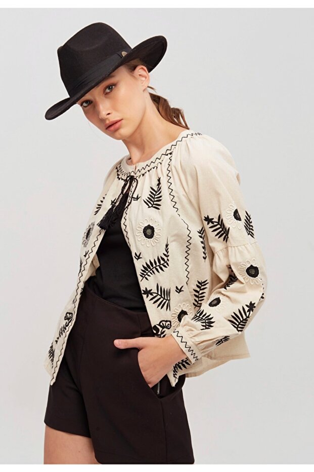 Etnik Bohem Ceket - 3