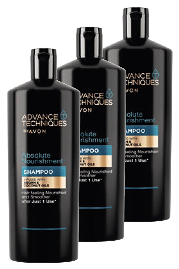 700 ml.Nourishing Shampoo with Argan and Coconut Oil - Set of Three