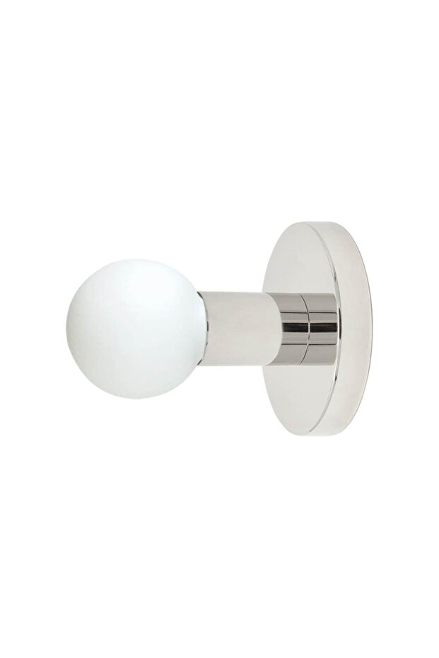 Modern Krom 1xe27 Duylu Duvar Aplik - 1