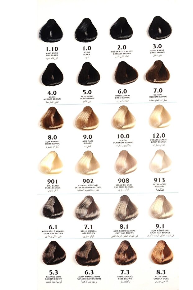 Color 10.0 Platin Bitkisel Saç Boyası 60 ml + %6 20 Volume Oksidan 90 Ml - 3
