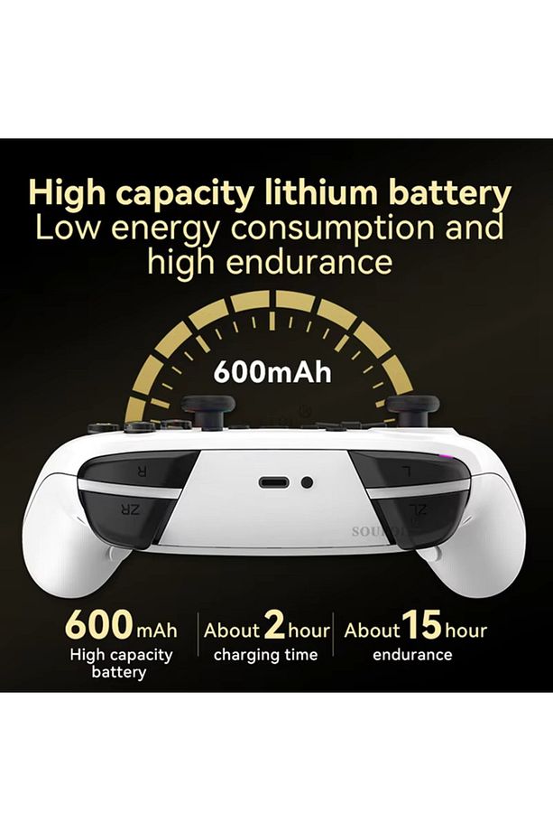 Kablosuz denetleyicisi için uyumlu Gamepad OLED/ IOS MFI/ Android Joystick - 2