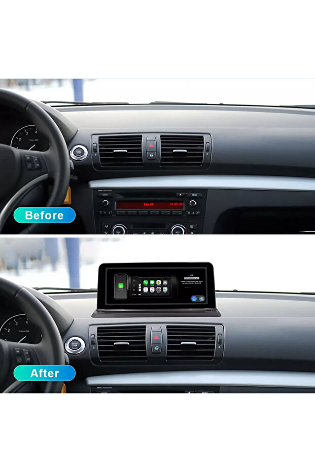 BMW E87 E81 E82 E88 Uyumlu MULTİMEDYA NAVİGASYON USB KAMERA ANDROID - 2
