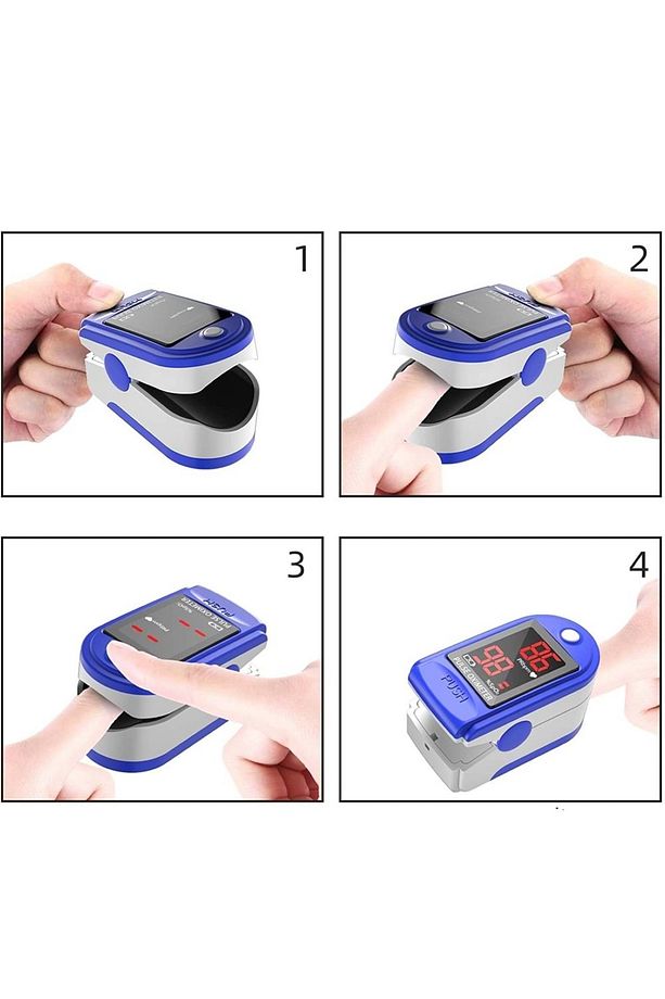 Oncomed Pulse Oksimetre Parmak Tipi Nabiz Oksijen 6007 - 3