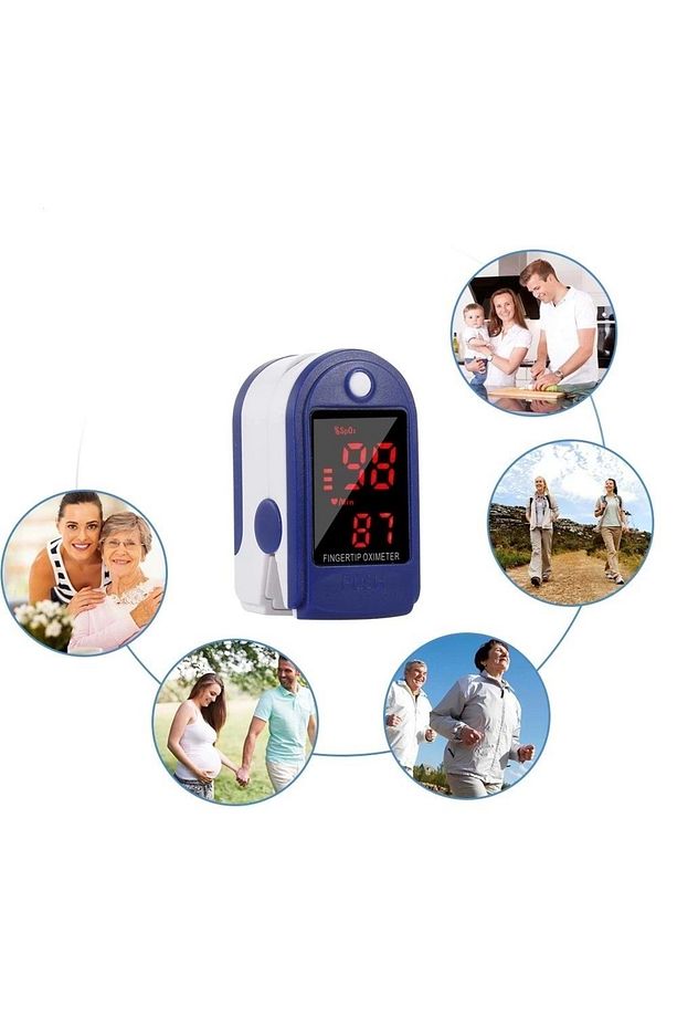 Oncomed Pulse Oksimetre Parmak Tipi Nabiz Oksijen 6007 - 5