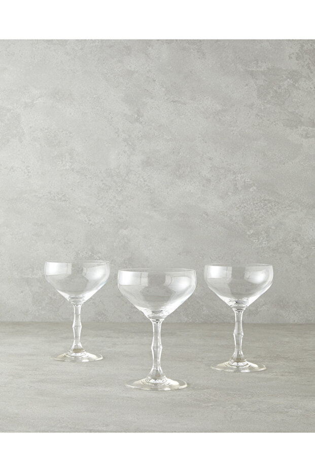 Bliss Kristalin 3-Piece Cup Set, 300 ml, Transparent