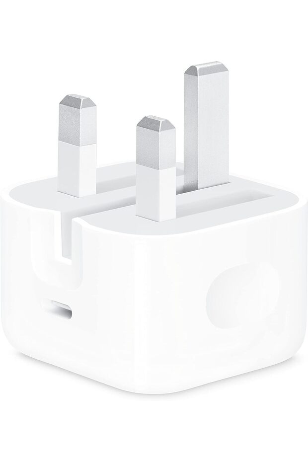 3 Pin USB-C Power Adapter White 20W