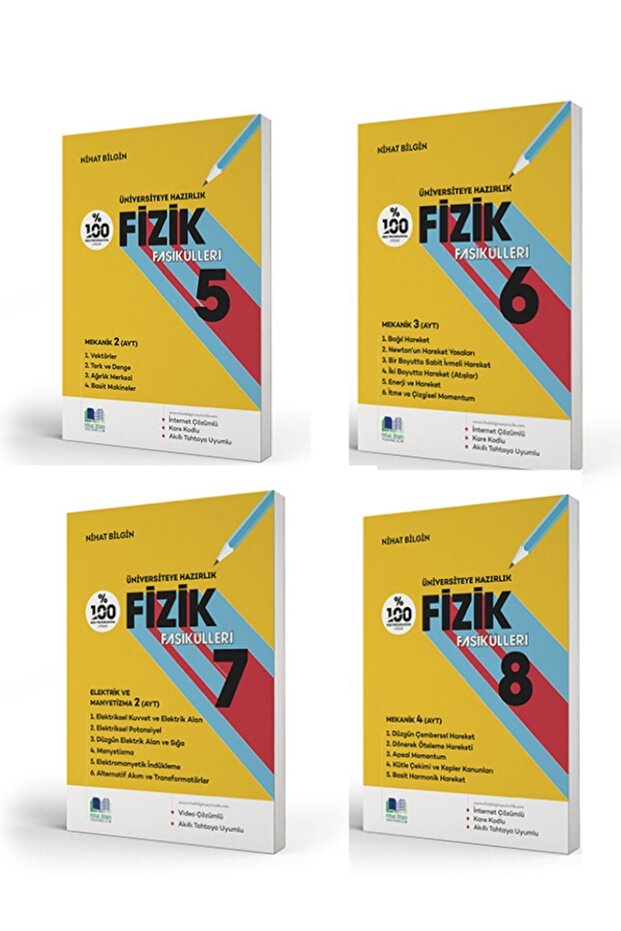 nihat bilgin ayt 5 6 7 ve 8. fasikül set - 1