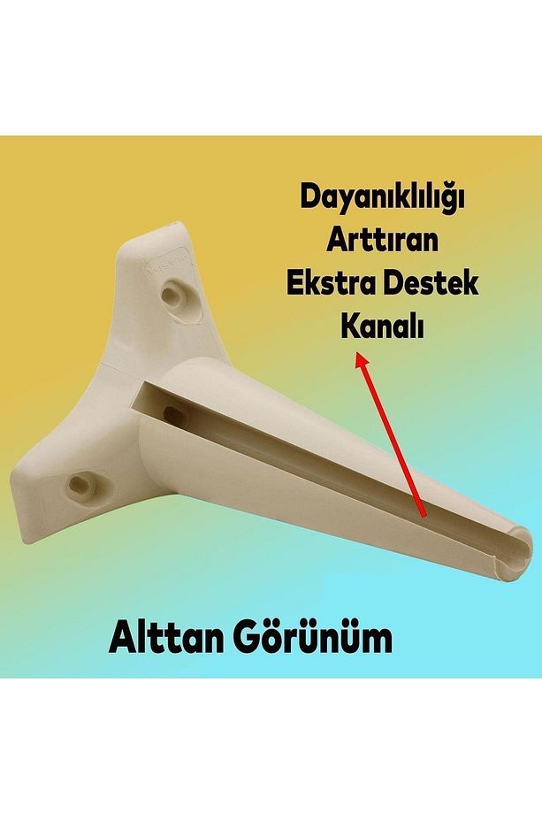 Aspen Lüks Mobilya Kanepe Koltuk Tv Ünitesi Konsol Yükseltici Ayağı Ayakları 18 Cm Krem Ayak - 4