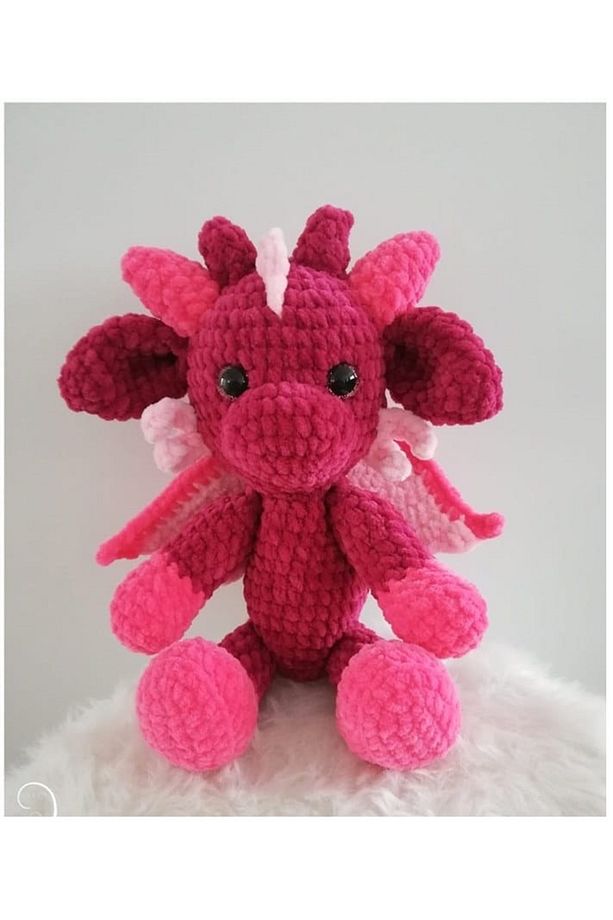 406 Koyu Pembe Soft Kadife Bunny Baby 100gr 120mt Örgü Ipi Kadife Ip Yumuşak Oyuncak Ipi - 8