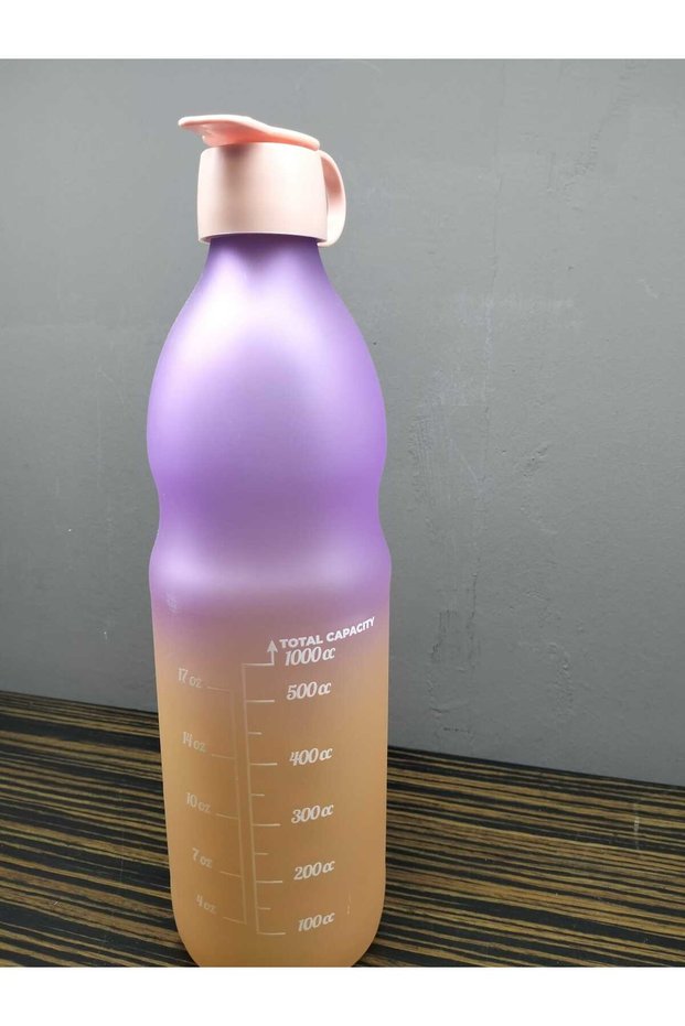 1000 Ml Tritan Sports Gym Water Bottle - Motivational Water Bottle and Water Bottle