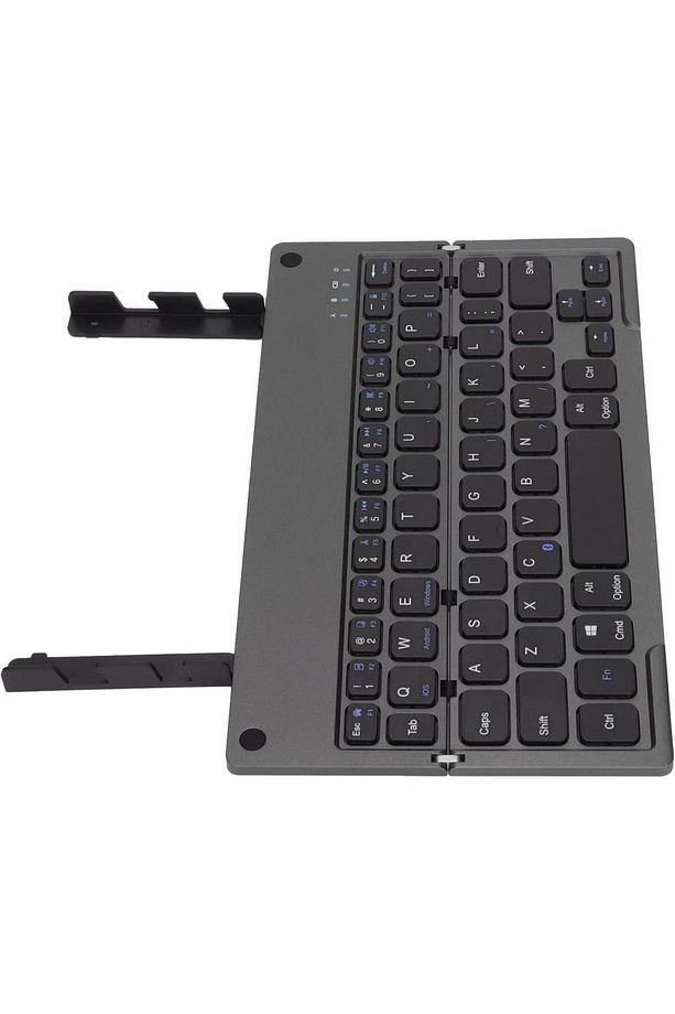GTX Jaculus Spreadtrum T618 10.4" Uyumlu Kablosuz Bluetooth Şarjlı Kendinden Standlı Katlanır Klavye - 4