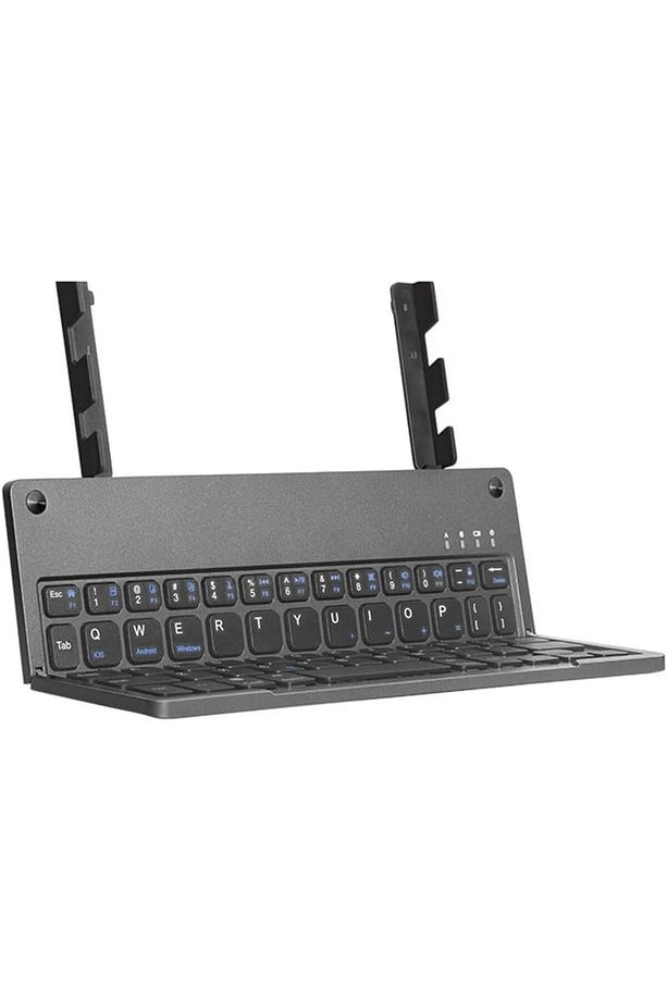 GTX Jaculus Spreadtrum T618 10.4" Uyumlu Kablosuz Bluetooth Şarjlı Kendinden Standlı Katlanır Klavye - 2