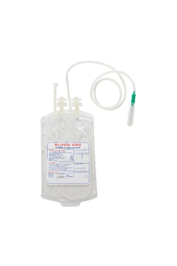 Tekli Kan Torbası (flebotomi) 450 ml. - 1