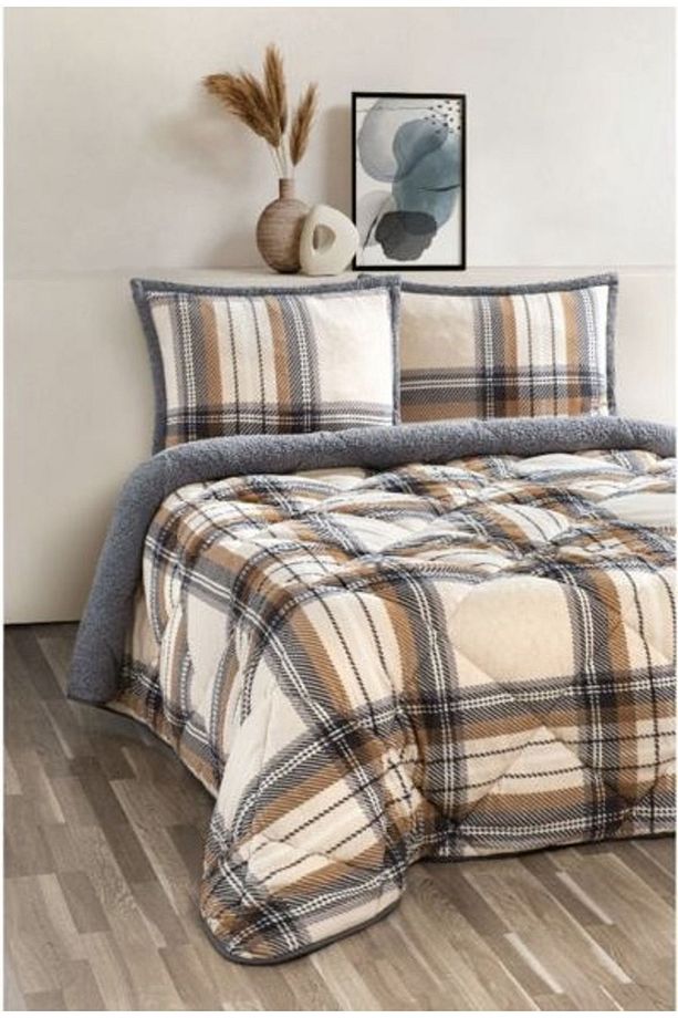 MERİNOS ÇİFT KİŞİLİK COMFORTER SET - 1