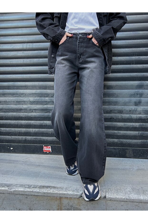 Harajuku Street Tech Brown Washed Baggy Jean Hs