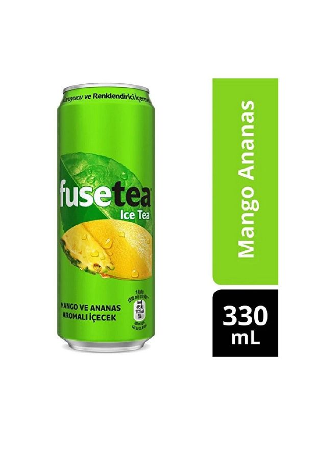 Mango Ve Ananas Aromalı Içecek Soğuk Çay 330 Ml X 12 Adet - 3