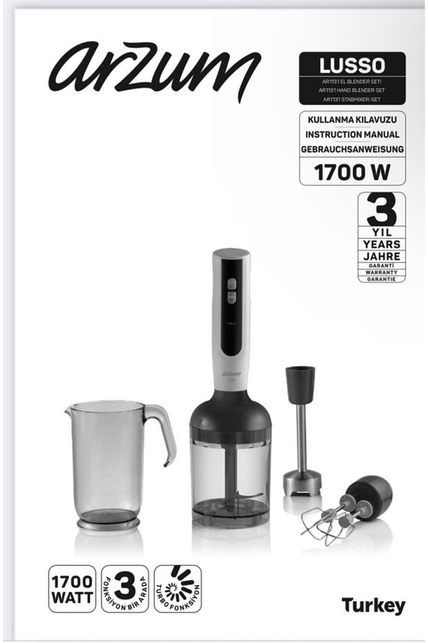 AR1131 Lusso El Blender Seti - 6