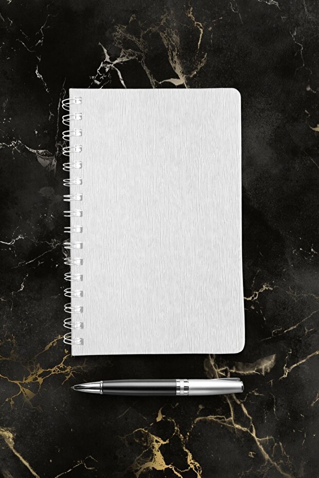 A5 Spiral Notebook - Hard Cover, 200 Sheets - 1