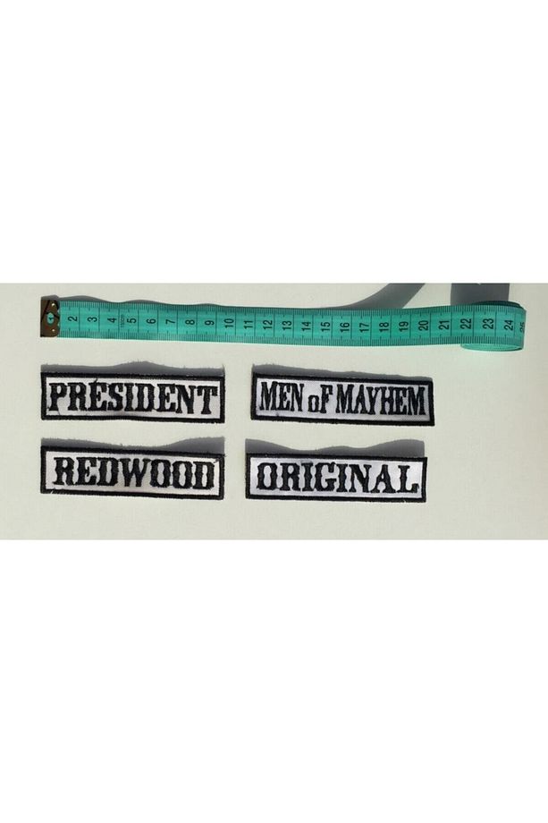 Sons Of Anarchy 9 Parça Patch Set - 4