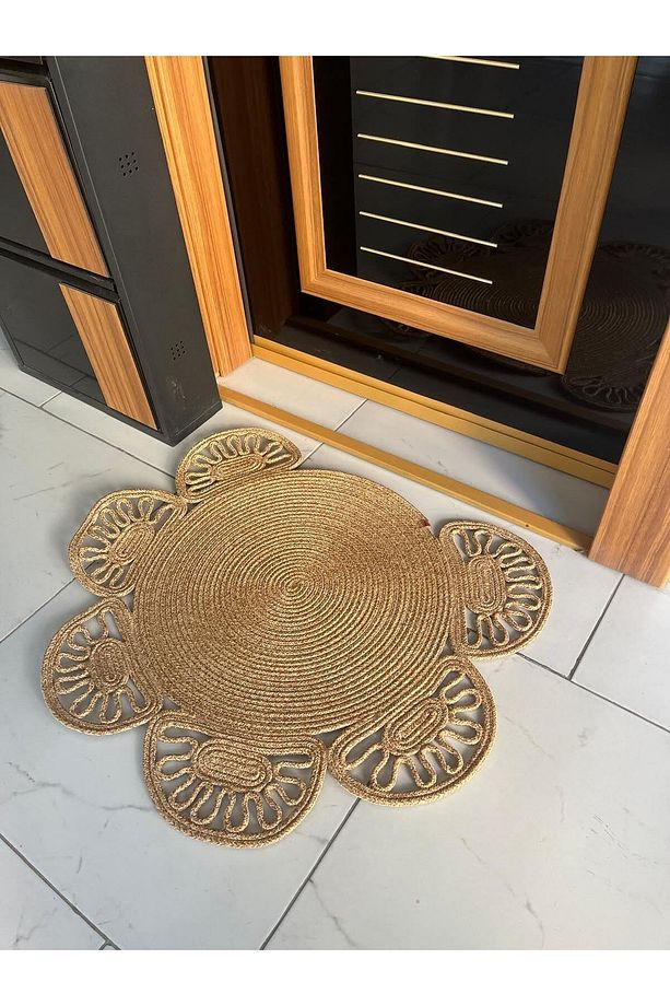 Jüt, hasır kapı önü, banyo. Mutfak. Salon. Oturma odası paspası, modern kilim, hediyelik - 1