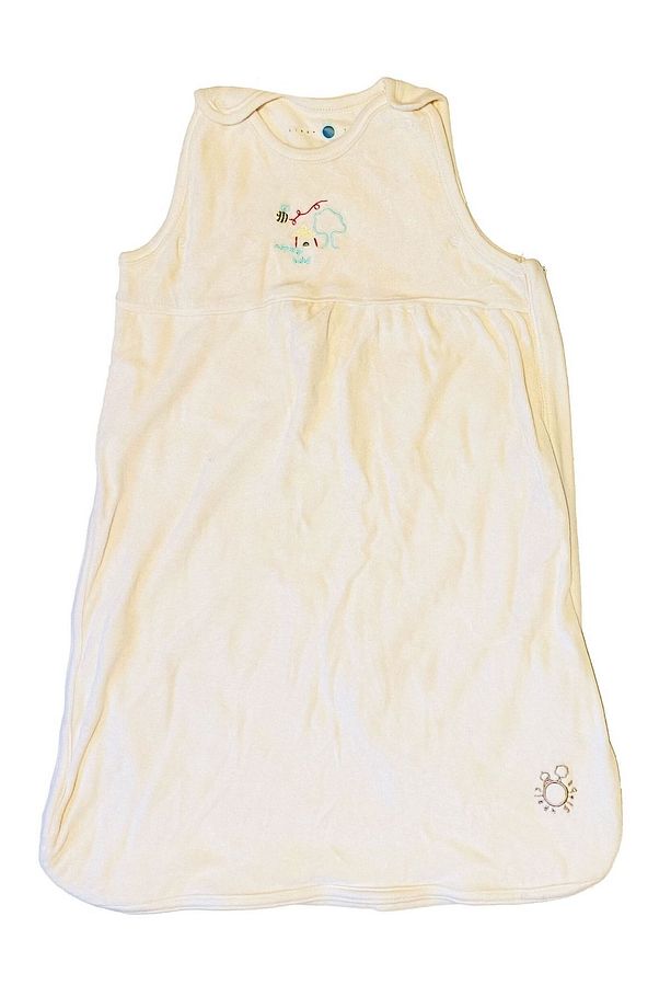 0-3 Ay, Tek Beden, Unisex Bebek Clean Globe Kadife Organik Torba Uyku Tulumu - 1