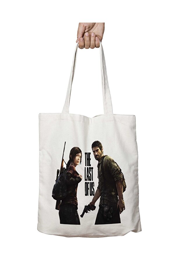 The Last of Us Character Two-Sided Washable School Beach Shoulder Tote Bag