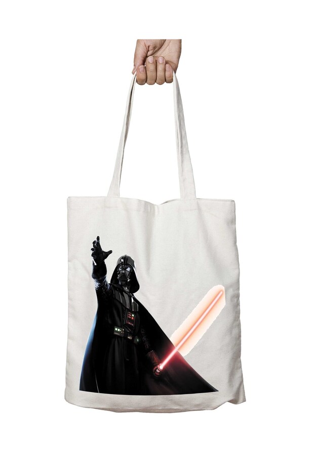 Star Wars Darth Vader Sword Two Sides Washable School Beach Shoulder Tote Bag