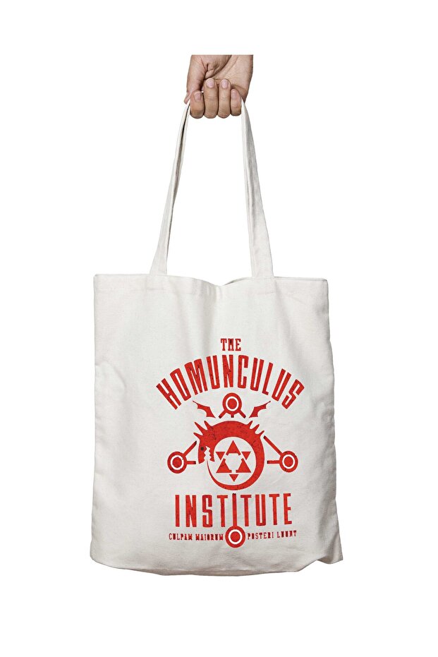 Baba - Full Metal Alchemist Two Sides Permanent Washable Shoulder Tote Bag