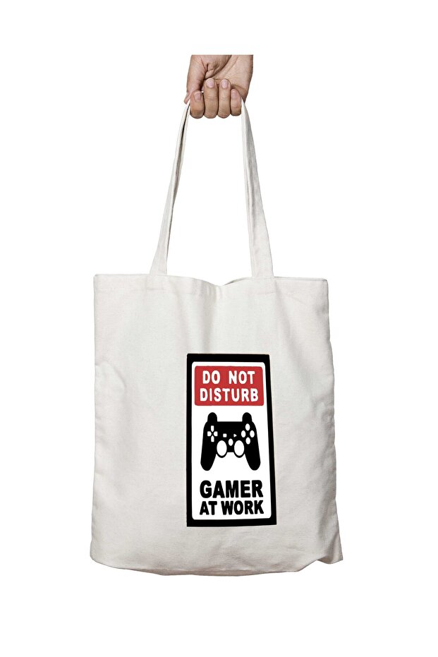 Gamer - Do Not Disturb Two Sides Washable Permanent Shoulder Tote Bag
