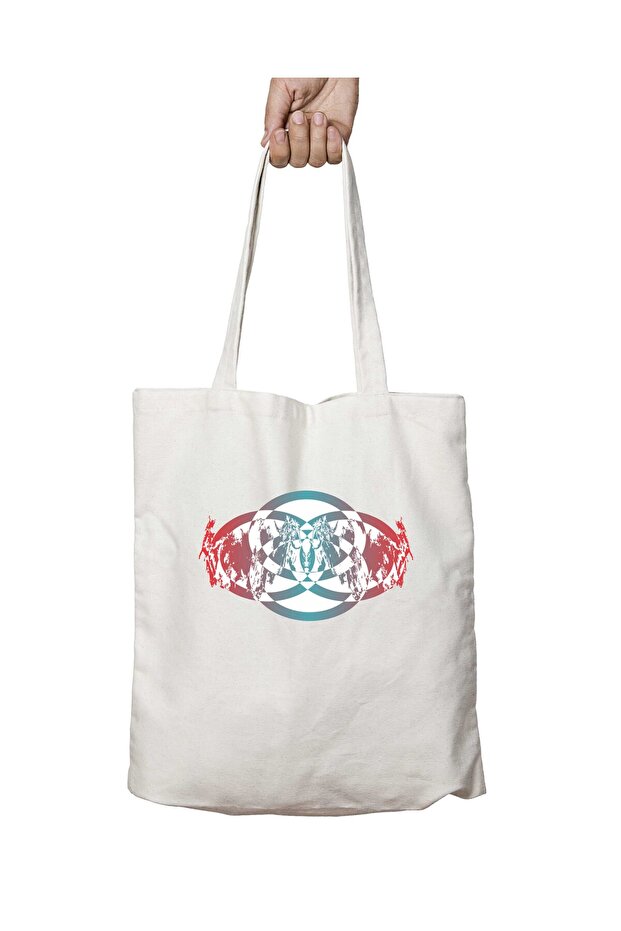 Abstrato - Artistico Two Sides Permanent and Washable Shoulder Tote Bag