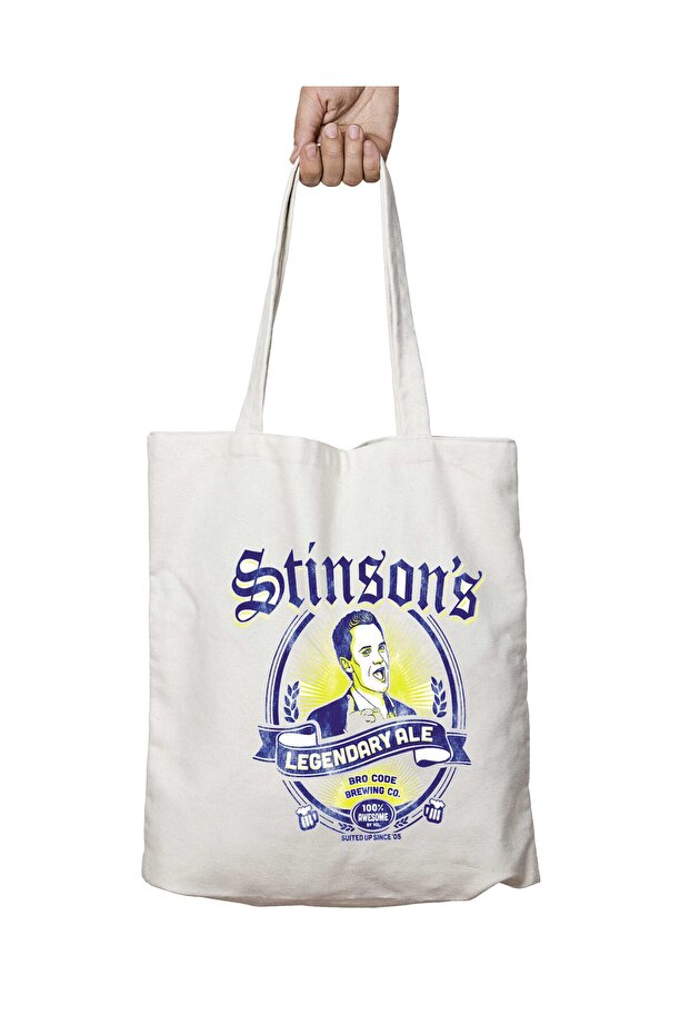 Legendary Barney Stinsons Two Sides Permanent Washable School Beach Shoulder Tote Bag
