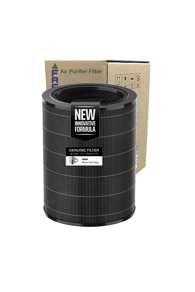 Xiaomi Smart Air Purifier Model 4 Filtre 360 True Cam Hepa Yeni Formullü Filtre Siyah - 1