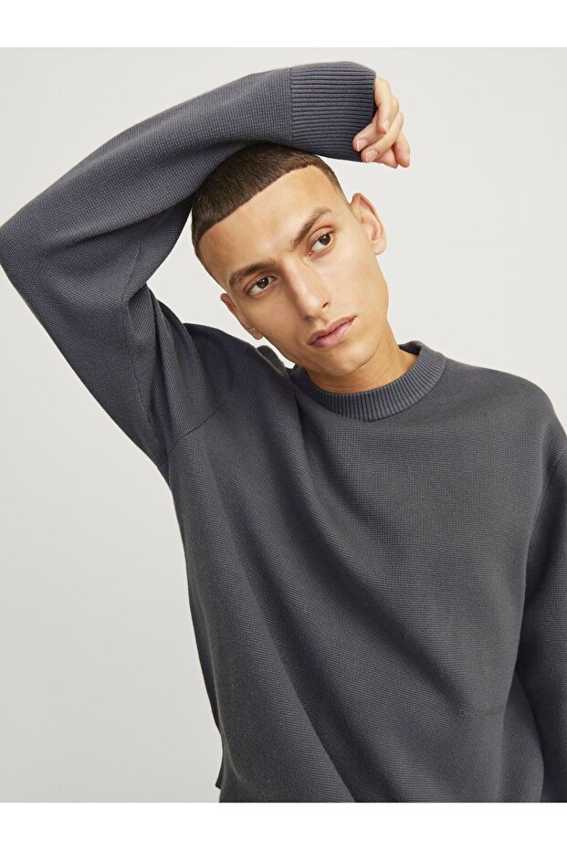 Rundhals ve Strickpullover Rundhals ve Einfarbig Strickpullover - 7