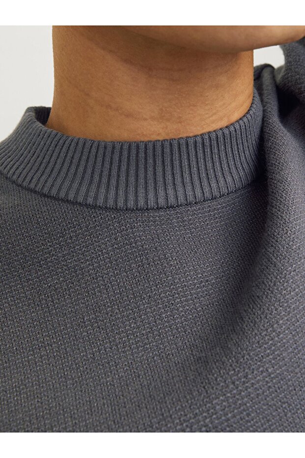 Rundhals ve Strickpullover Rundhals ve Einfarbig Strickpullover - 6
