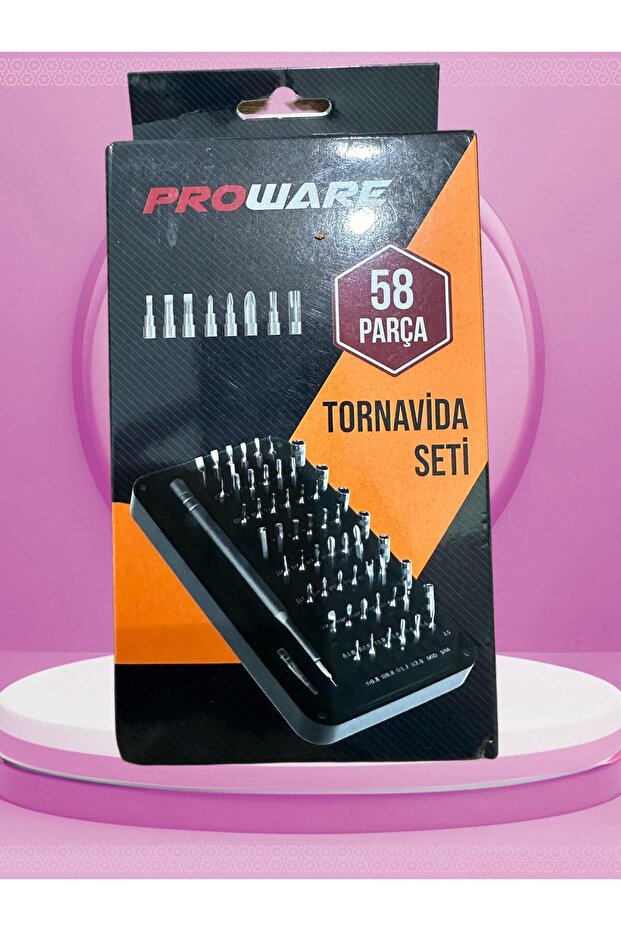 58 Parça Tornavida Seti TK-158 - 1