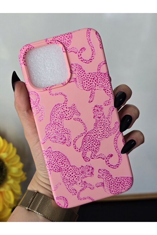 حافظة إطلاق مخملية منقوشة متوافقة مع هاتف Iphone 15 ProMAX - 3