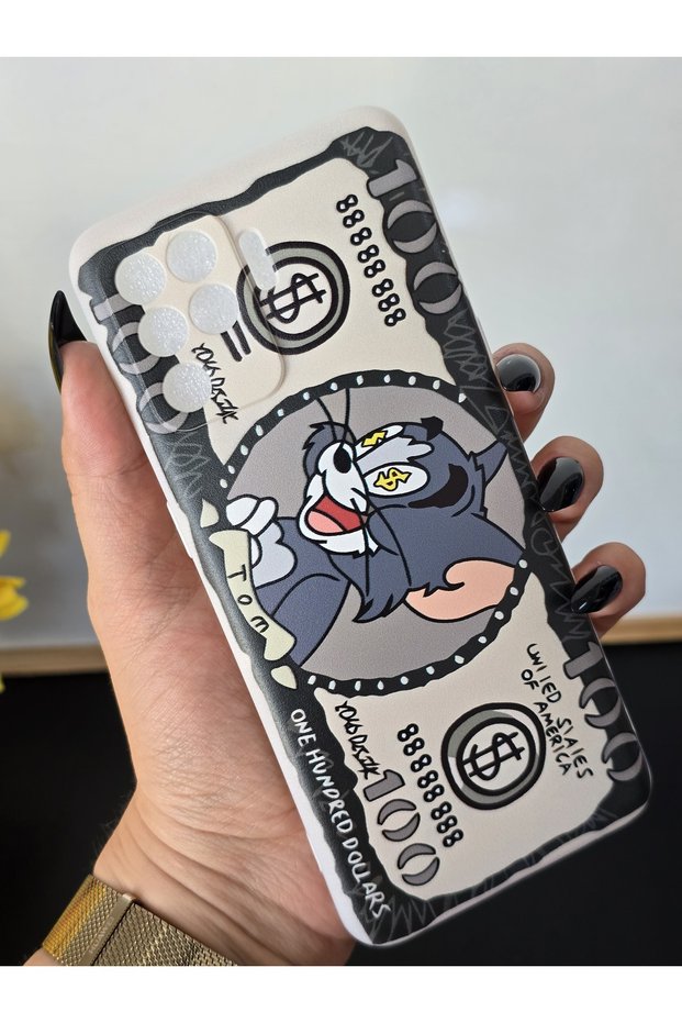 Reno 5 Lite Compatible Printed Transparent Phone Case