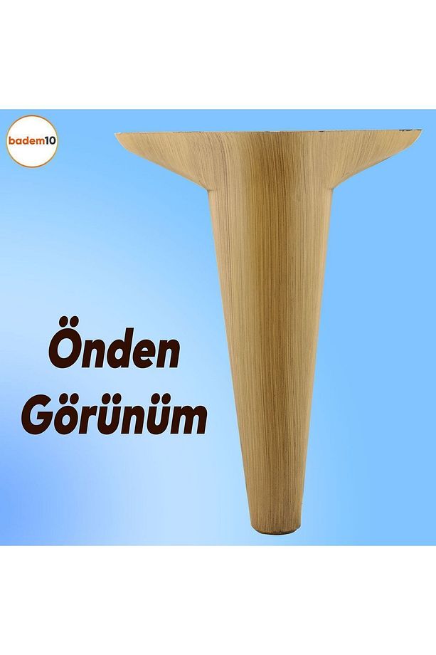 Aspen Lüks Mobilya Kanepe Koltuk Tv Ünitesi Konsol Yükseltici Ayağı Ayakları 20 Cm Ahşap Desenli - 7