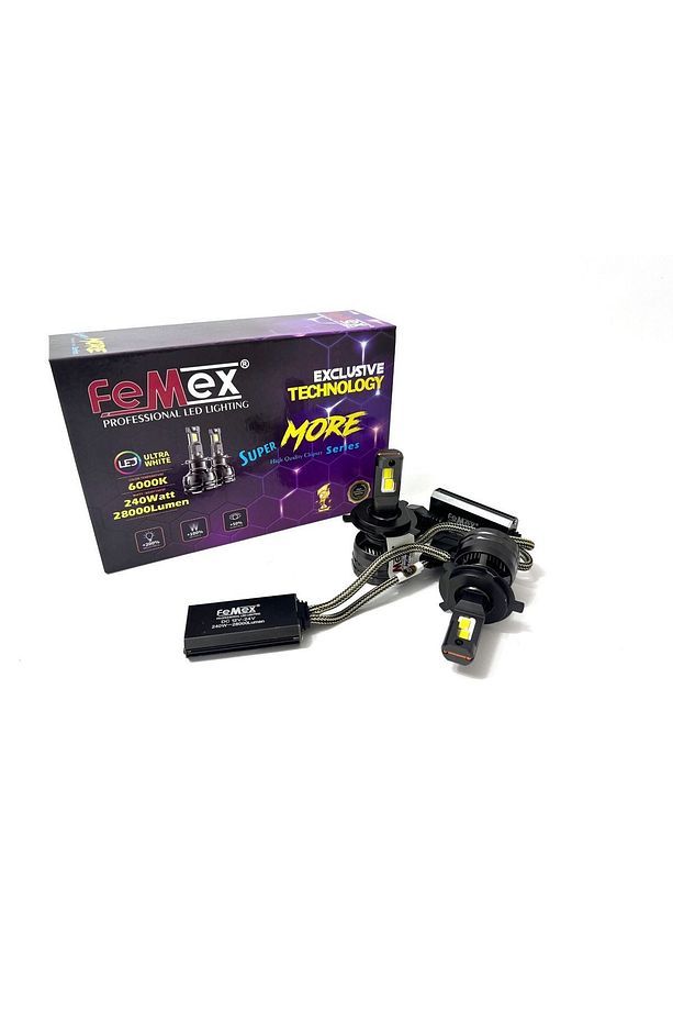 Super More H4 28.000 Lumens 240 Watt LED Xenon - 1