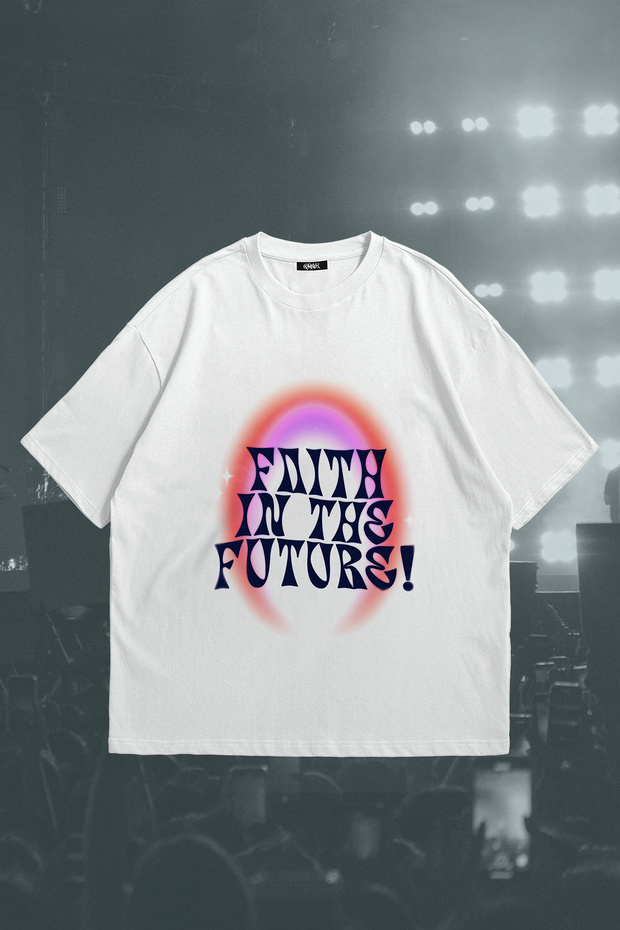 Faith in the Future Louis Tomlinson Printed Unisex Oversize T-Shirt