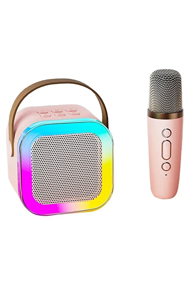 Karaoke Seti Bluetooth Hoperlör Mikrofonlu Kareoke Hoperlörü - 2
